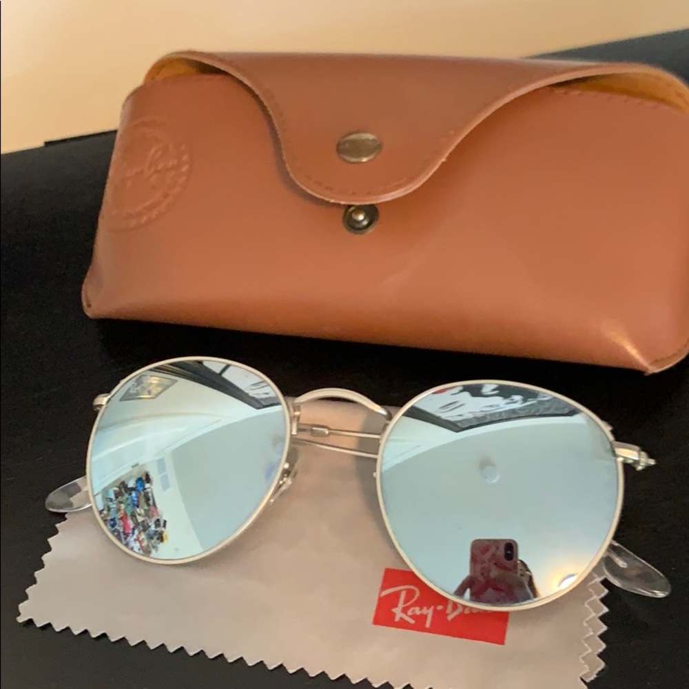 Ray ban sunglasses round metal
